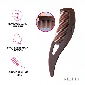Dandruff Detoxing™ Comb -If You’re Done with Flakes and Irritation, This is for You.