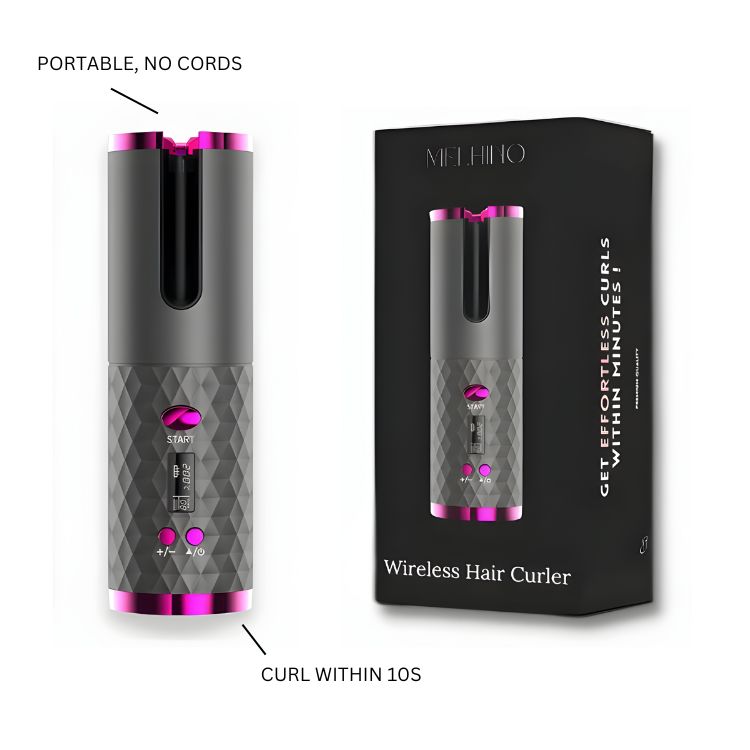 Wireless Hair Curler™ Deluxe