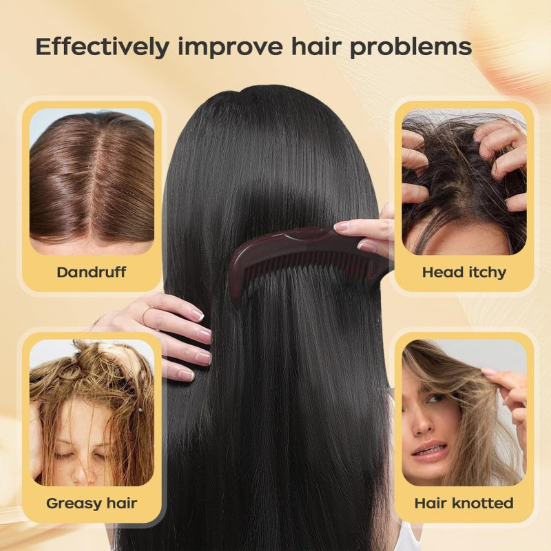 Free Dandruff Detoxing™ Comb -If You’re Done with Flakes and Irritation, This is for You.