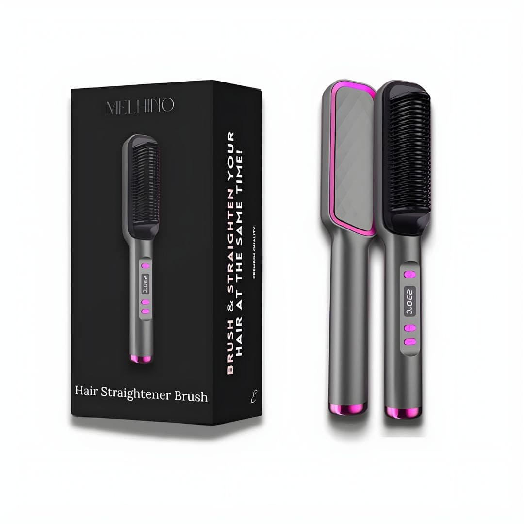 Hair Straightener Brush™ 2.0 - Melhino